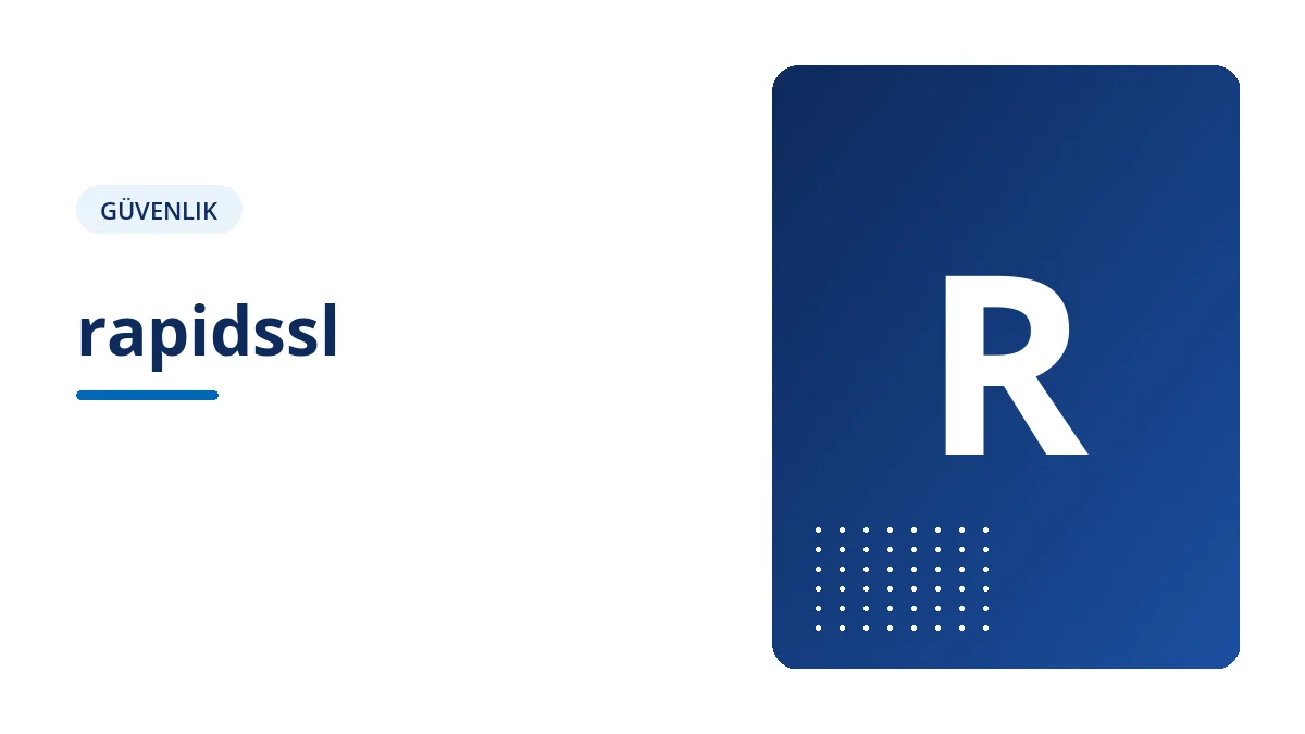 rapidssl