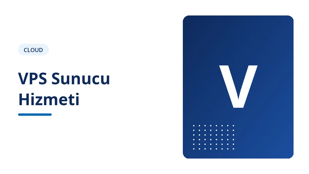 VPS Sunucu Hizmeti - Zegga Online