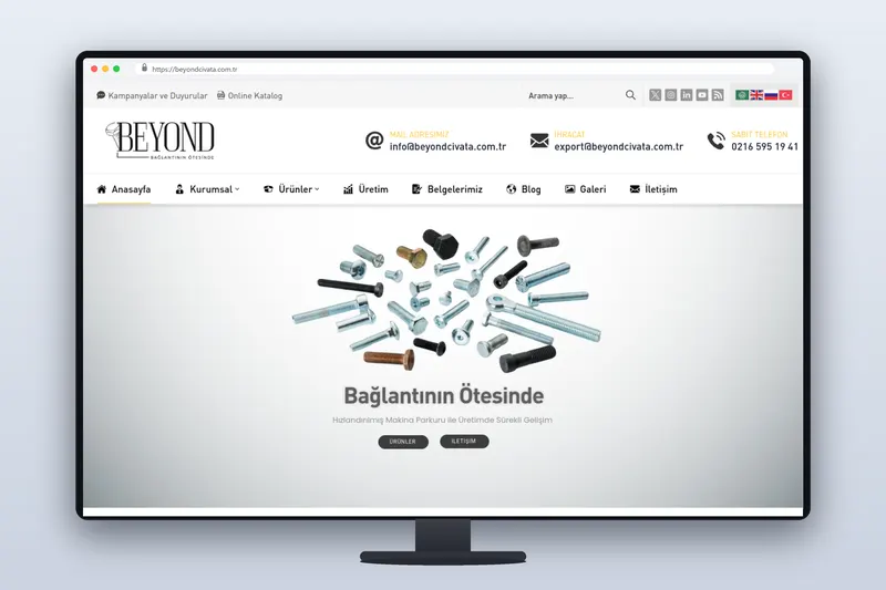 beyondcivata web sitesi - Zegga Online referansı