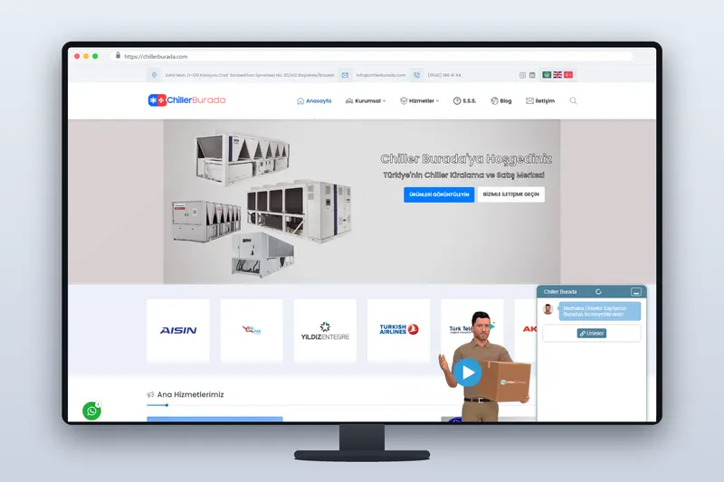 chillerburada web sitesi - Zegga Online referansı