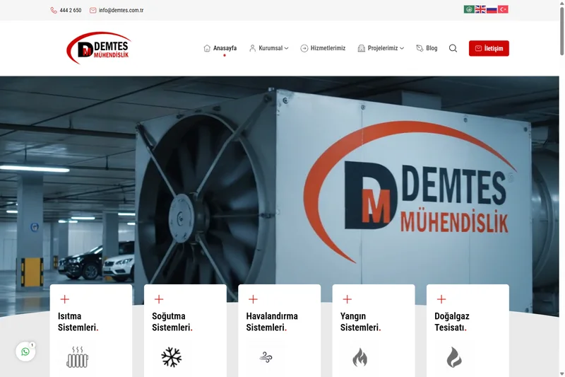 demtes web sitesi - Zegga Online referansı