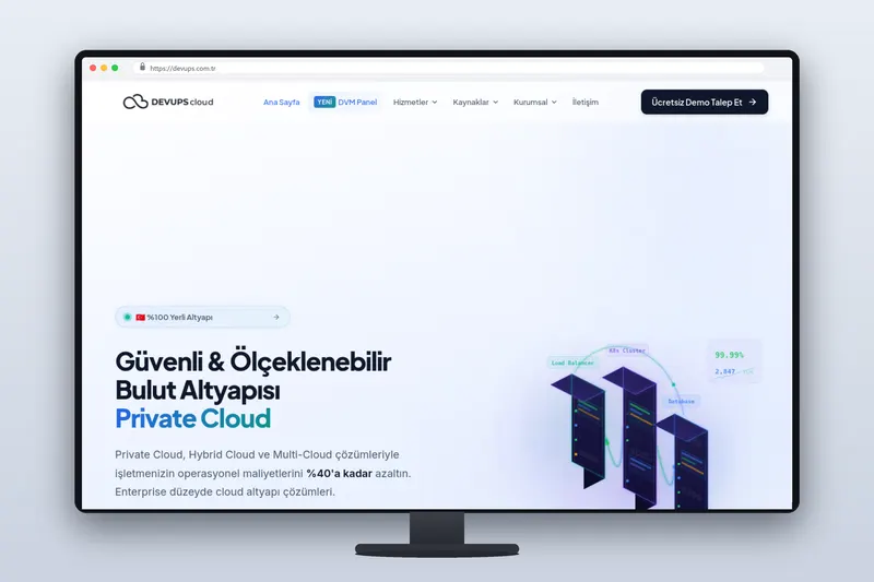 devups web sitesi - Zegga Online referansı