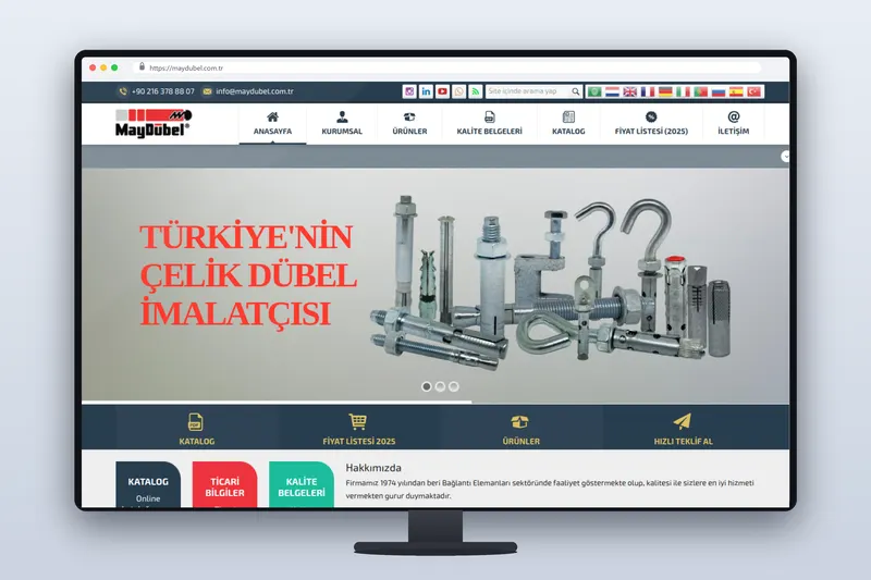 maydubel web sitesi - Zegga Online referansı