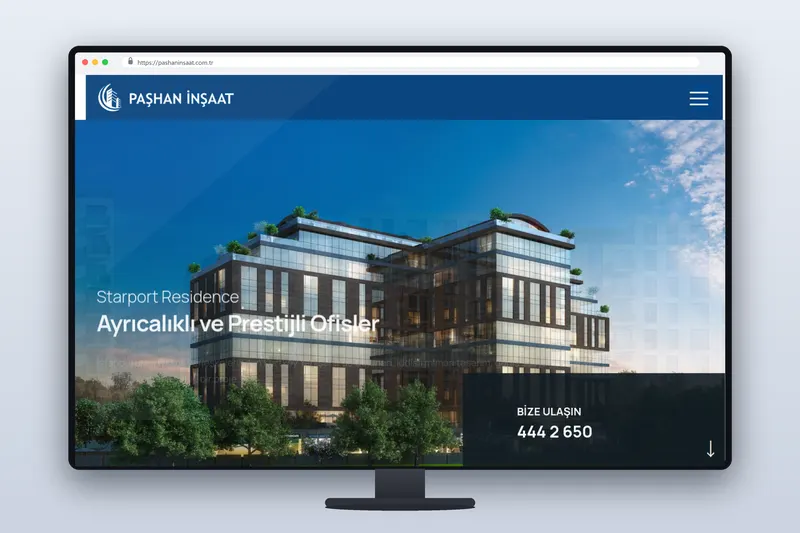 pashaninsaat web sitesi - Zegga Online referansı