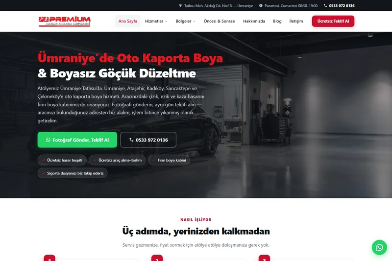 premiumonarim web sitesi - Zegga Online referansı