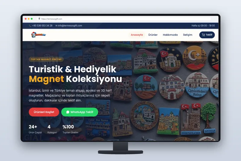 termesosgift web sitesi - Zegga Online referansı