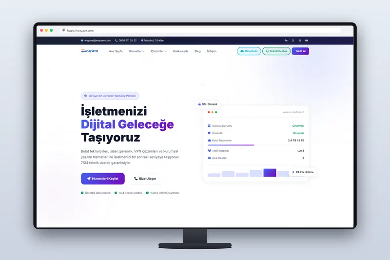 wayave web sitesi - Zegga Online referansı