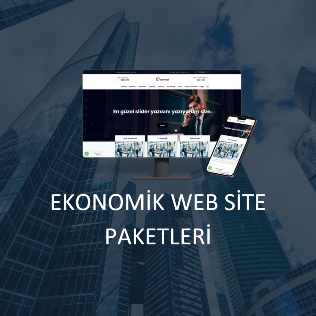 Basic (Ekonomik) Web Site Paketleri